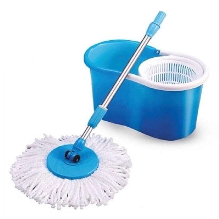 360° Spin Mop with Bucket – Deep Cleaning Made Effortless