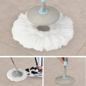 360° Spin Mop with Bucket – Deep Cleaning Made Effortless | Buy Online in Pakistan | Baba Shopy