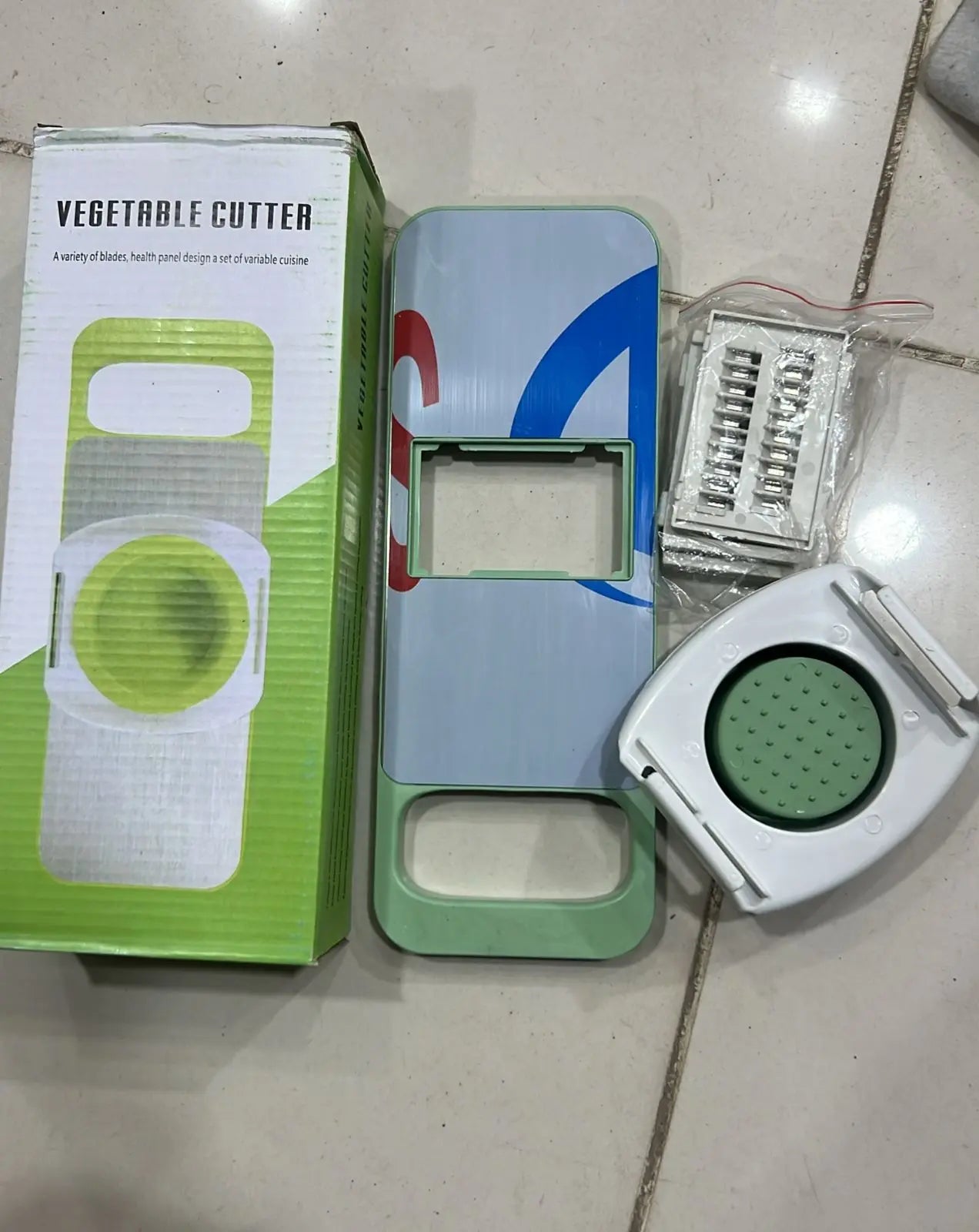 5-in-1 Multifunctional Vegetable Cutter – Easy & Quick Food Prep HHC