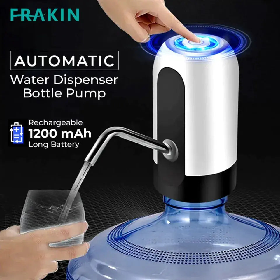 Automatic Electric Water Bottle Pump – Portable & Rechargeable HHC