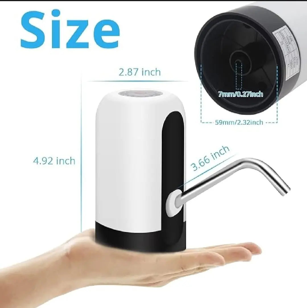 Automatic Electric Water Bottle Pump – Portable & Rechargeable HHC