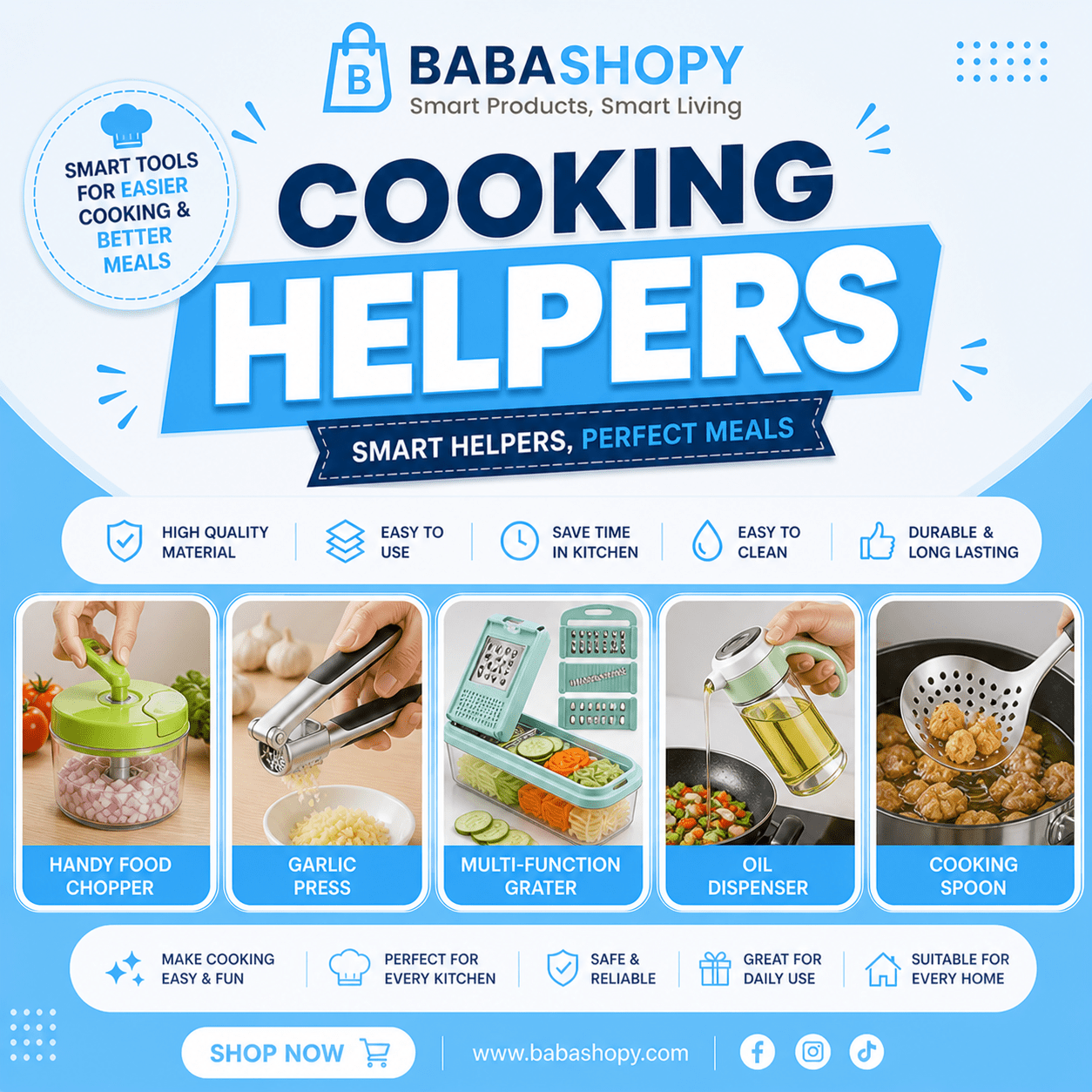 Cooking Helpers - Baba Shopy