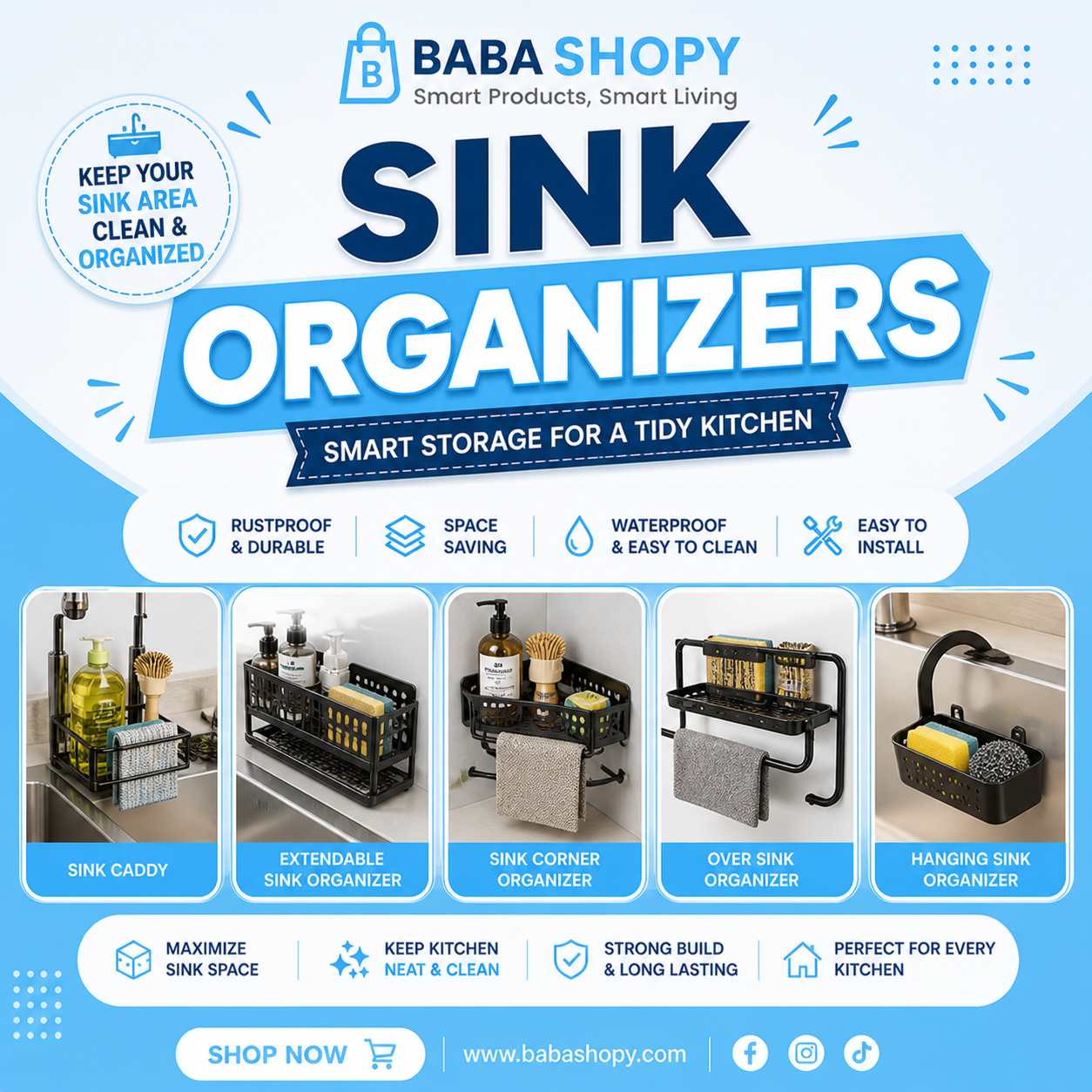 Sink Organizers