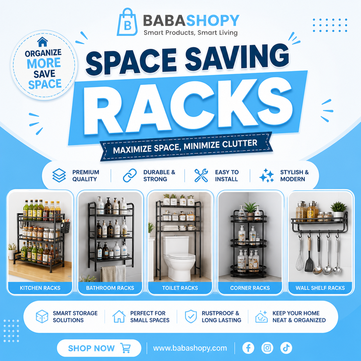 Space Saving Racks