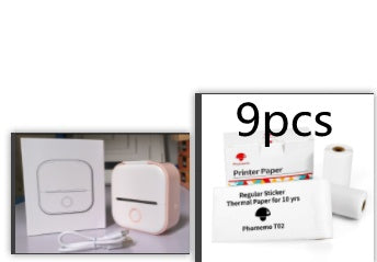 Portable Mini Thermal Label Printer – Bluetooth | Home & Student Use