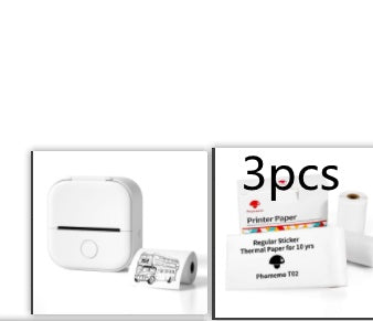 Portable Mini Thermal Label Printer – Bluetooth | Home & Student Use