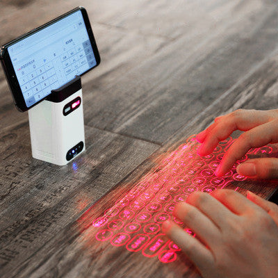 LEING FST Virtual Laser Keyboard – Bluetooth Wireless | Projector Keyboard with Mouse Function