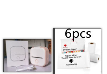 Portable Mini Thermal Label Printer – Bluetooth | Home & Student Use