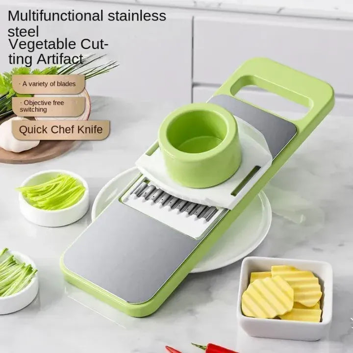 5-in-1 Multifunctional Vegetable Cutter – Easy & Quick Food Prep