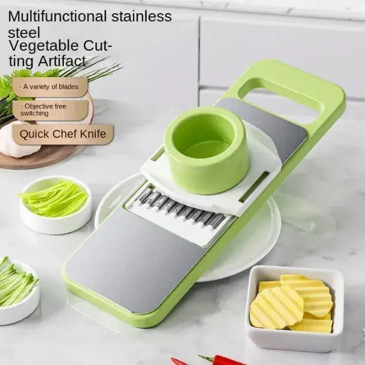 5-in-1 Multifunctional Vegetable Cutter – Easy & Quick Food Prep HHC