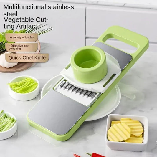 5-in-1 Multifunctional Vegetable Cutter – Easy & Quick Food Prep