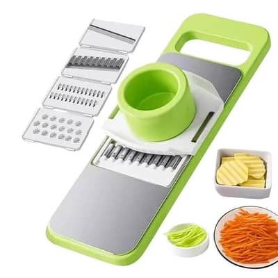 5-in-1 Multifunctional Vegetable Cutter – Easy & Quick Food Prep