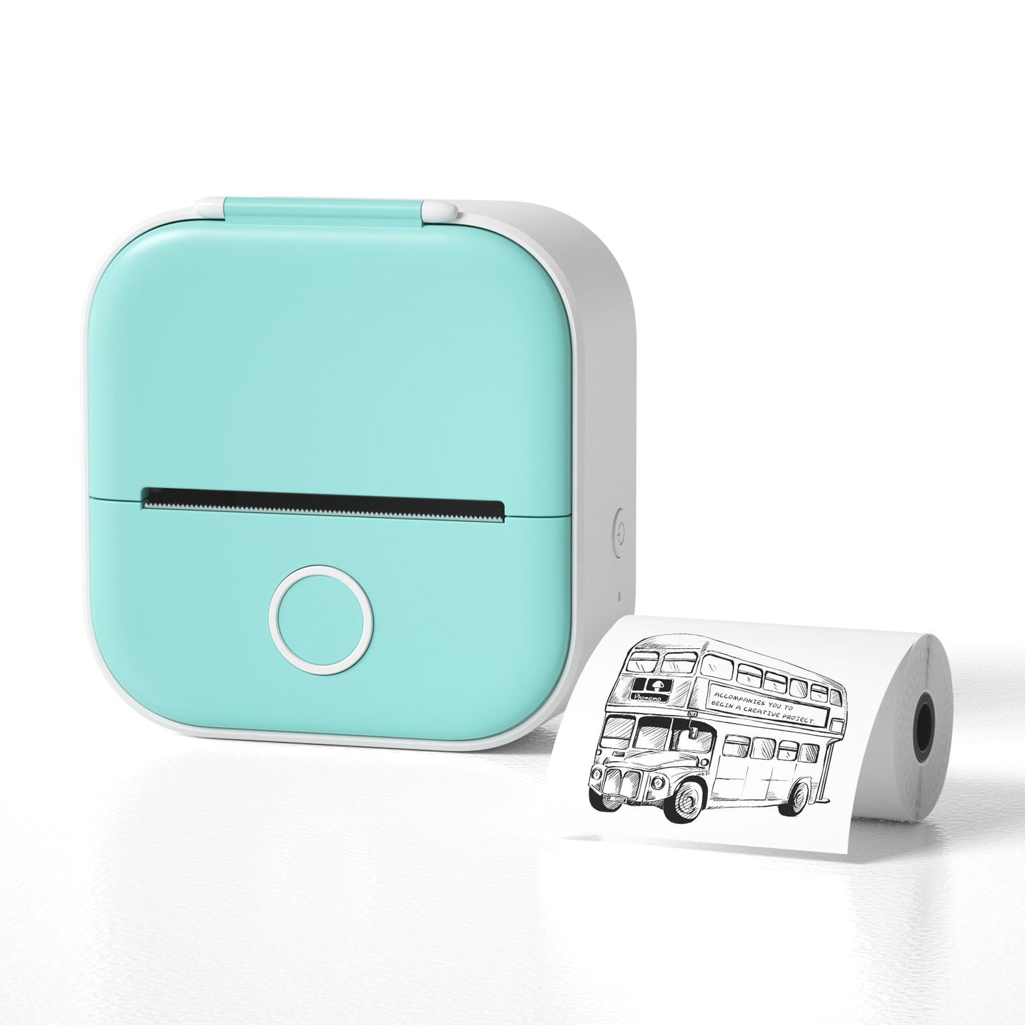 Portable Mini Thermal Label Printer – Bluetooth | Home & Student Use