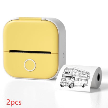 Portable Mini Thermal Label Printer – Bluetooth | Home & Student Use