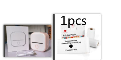 Portable Mini Thermal Label Printer – Bluetooth | Home & Student Use