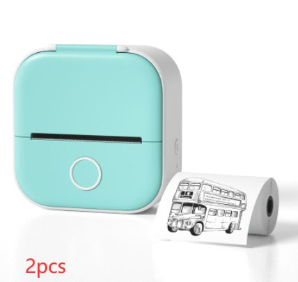 Portable Mini Thermal Label Printer – Bluetooth | Home & Student Use