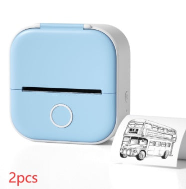 Portable Mini Thermal Label Printer – Bluetooth | Home & Student Use