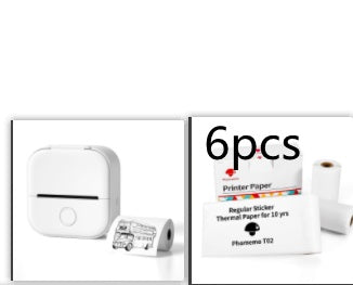 Portable Mini Thermal Label Printer – Bluetooth | Home & Student Use