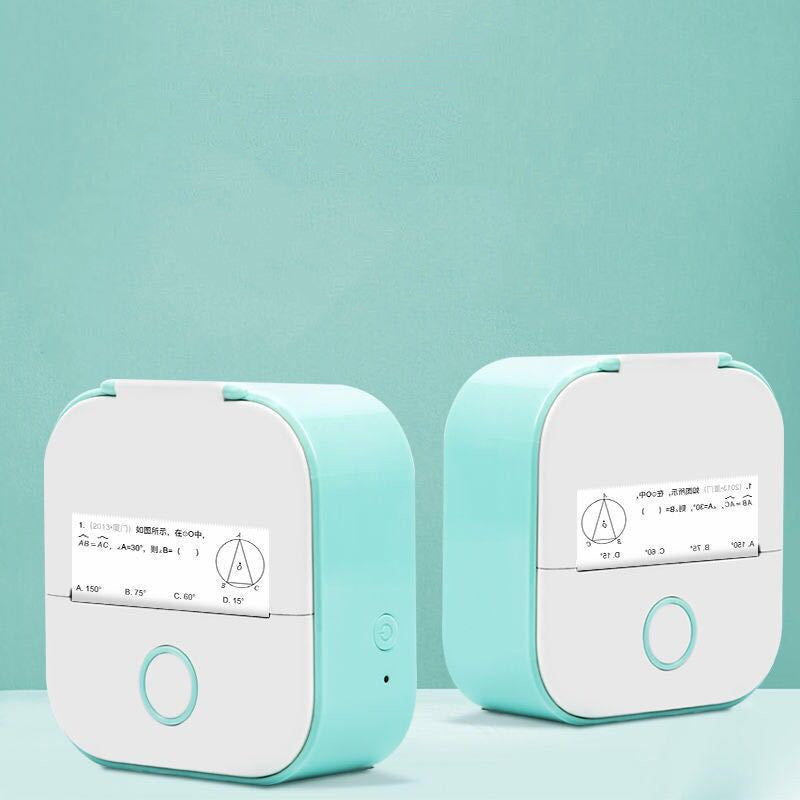 Portable Mini Thermal Label Printer – Bluetooth | Home & Student Use